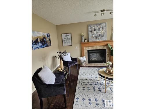 3730 12 St Nw, Edmonton, AB - Indoor With Fireplace