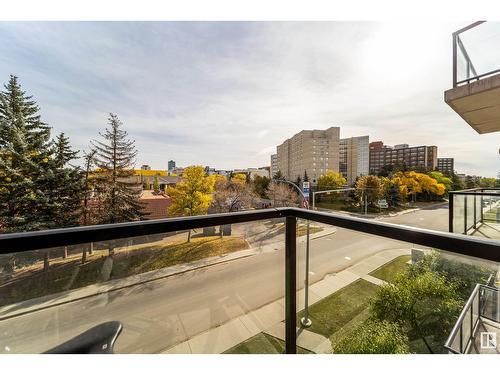 #304 11710 87 Av Nw, Edmonton, AB - Outdoor With Balcony With View