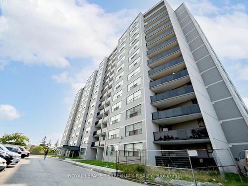 305-10 Tobermory Dr, Toronto, ON - Outdoor With Balcony With Facade