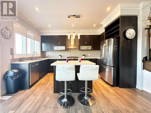 268 Crafter Crescent, Hamilton, ON - Indoor Photo Showing Kitchen With Upgraded Kitchen