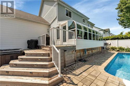 43 Brae Crescent, Stittsville, ON - Outdoor With In Ground Pool With Deck Patio Veranda