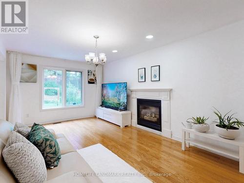 64 Bradgate Drive, Markham, ON - Indoor Photo Showing Living Room With Fireplace