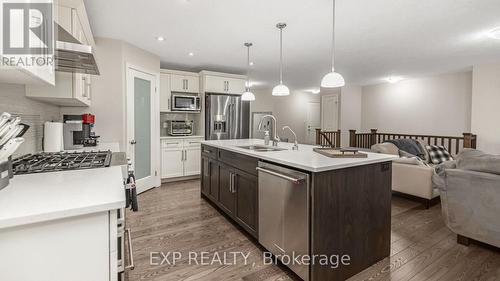 26 Hollingshead Road, Ingersoll, ON - Indoor Photo Showing Kitchen With Double Sink With Upgraded Kitchen