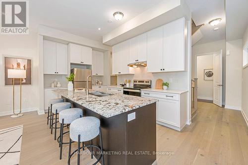 126 Credit Lane, Richmond Hill, ON - Indoor Photo Showing Kitchen With Upgraded Kitchen