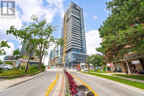 1407 - 370 Martha St Street, Burlington, ON - Outdoor With Facade