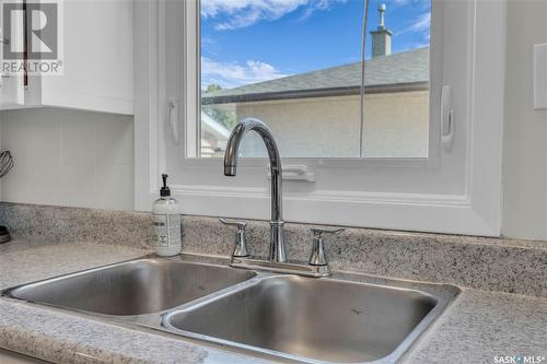 54 Fuhrmann Crescent, Regina, SK - Indoor Photo Showing Kitchen With Double Sink