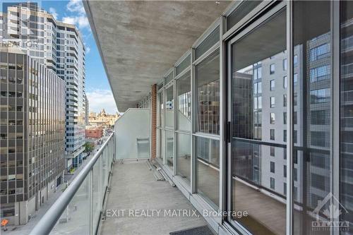 904 - 179 George Street, Ottawa, ON - Outdoor With Balcony With Exterior