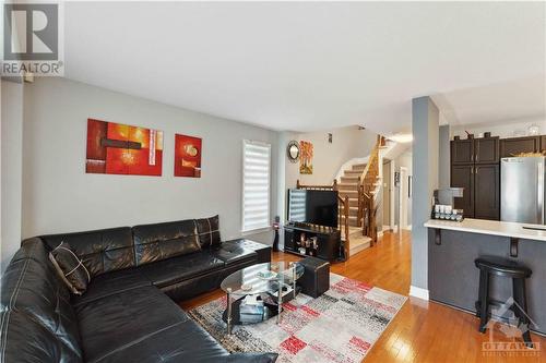 4220 Kelly Farm Drive, Ottawa, ON - Indoor Photo Showing Living Room With Fireplace