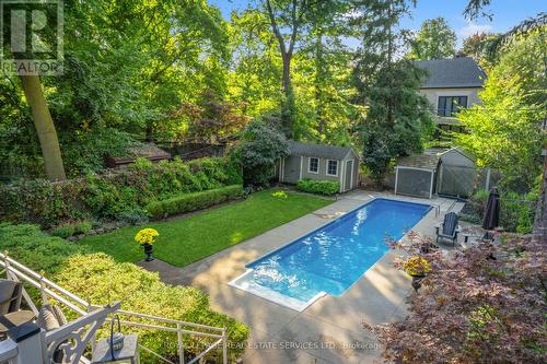 183 Lawrence Avenue E, Toronto, ON - Outdoor With In Ground Pool