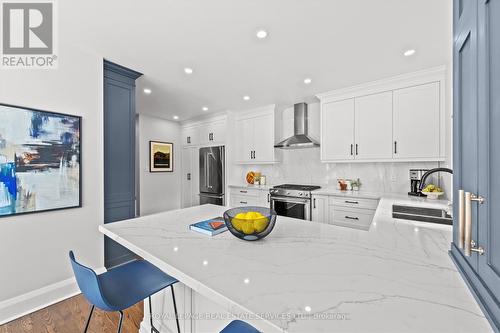 183 Lawrence Avenue E, Toronto, ON - Indoor Photo Showing Kitchen With Double Sink With Upgraded Kitchen