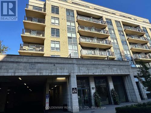 613 - 676 Sheppard Avenue E, Toronto, ON - Outdoor With Balcony With Facade