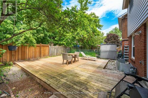 128 Fanshawe Drive, Brampton, ON - Outdoor With Deck Patio Veranda With Exterior