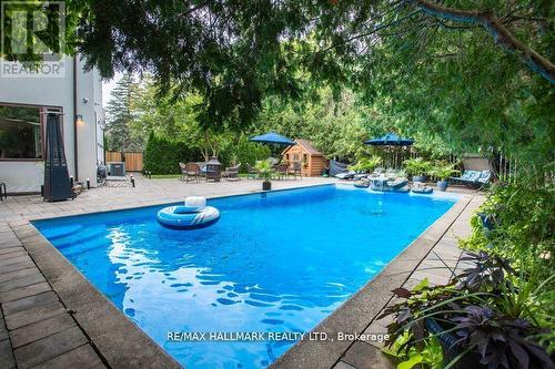 17 Hammok Crescent, Markham, ON - Outdoor With In Ground Pool With Backyard