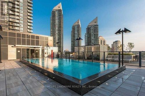 703 - 10 Park Lawn Road, Toronto, ON - Outdoor With In Ground Pool