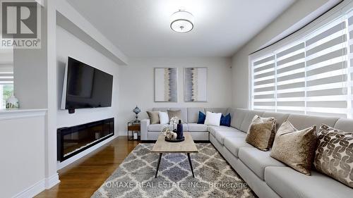 43 Larson Peak Road, Caledon, ON - Indoor Photo Showing Living Room With Fireplace