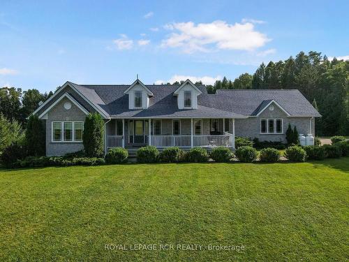 102554 Road 49 Rd, West Grey, ON - Outdoor With Deck Patio Veranda With Facade