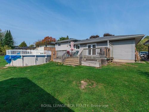 60 Mill St, Southgate, ON - Outdoor With Above Ground Pool With Deck Patio Veranda