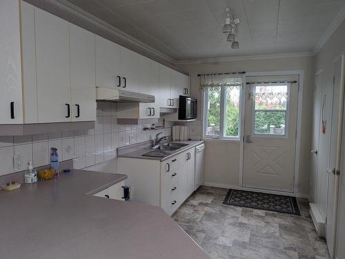 Cuisine - 84 Ch. Du Village, Saint-Onésime-D'Ixworth, QC - Indoor Photo Showing Kitchen With Double Sink