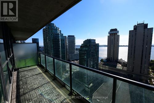 2510 - 33 Bay Street S, Toronto, ON - Outdoor With Balcony With View