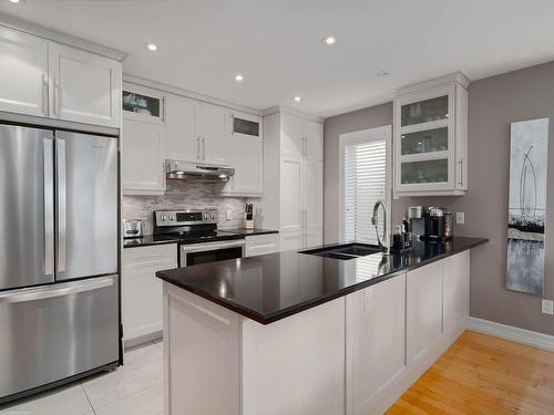 Kitchen - 21-805Z Rue Jean-Deslauriers, Boucherville, QC - Indoor Photo Showing Kitchen With Double Sink With Upgraded Kitchen