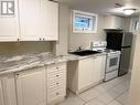 Bsmt - 77 Wellington St E Street, Barrie, ON  - Indoor Photo Showing Kitchen With Double Sink 