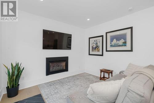 254 Cook Street, Barrie, ON - Indoor Photo Showing Living Room With Fireplace