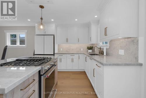 254 Cook Street, Barrie, ON - Indoor Photo Showing Kitchen With Upgraded Kitchen