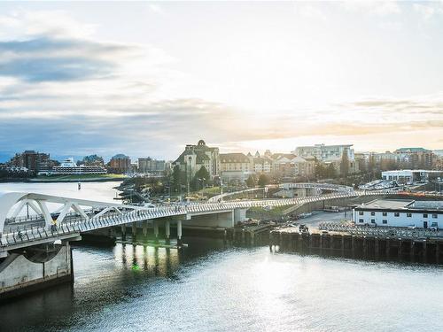 505-760 Johnson St, Victoria, BC - Outdoor With Body Of Water With View