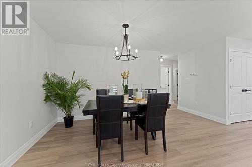 1837 Meldrum Unit# 1, Windsor, ON - Indoor Photo Showing Dining Room