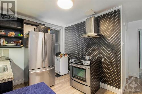 Lower Unit kitchen - 295 Bell Street S, Ottawa, ON - Indoor Photo Showing Kitchen