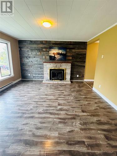 17 Greenwood Avenue, Grand Falls-Windsor, NL - Indoor Photo Showing Other Room With Fireplace