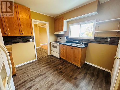 17 Greenwood Avenue, Grand Falls-Windsor, NL - Indoor Photo Showing Kitchen With Double Sink