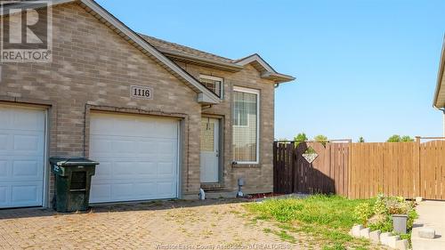 1116 Settlers Street, Windsor, ON - Outdoor