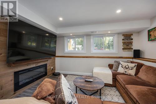 420 Parkhill Road E, Douro-Dummer, ON - Indoor Photo Showing Living Room With Fireplace