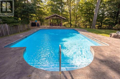 15 Ridge Boulevard, Tillsonburg, ON - Outdoor With In Ground Pool With Backyard