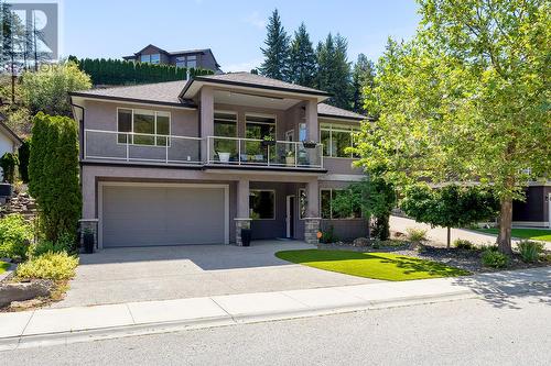 1077 Peak Point Drive, West Kelowna, BC - Outdoor With Facade