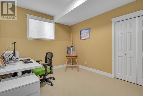 1077 Peak Point Drive, West Kelowna, BC - Indoor Photo Showing Office