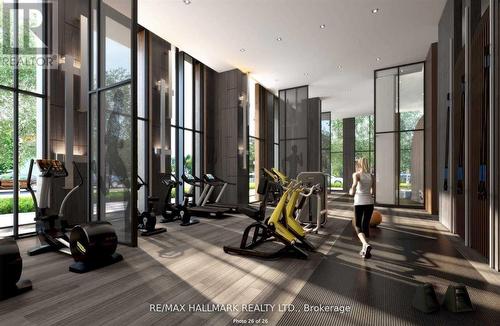 3009 - 15 Holmes Avenue, Toronto, ON - Indoor Photo Showing Gym Room