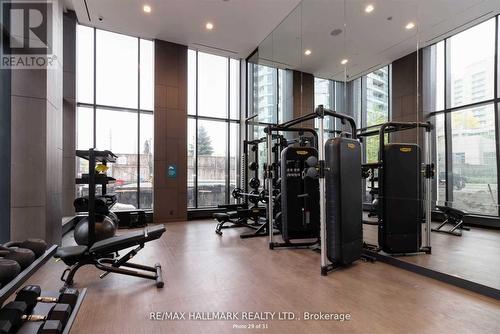 3009 - 15 Holmes Avenue, Toronto, ON - Indoor Photo Showing Gym Room