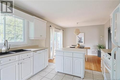 45 Walker Street, Fredericton, NB - Indoor Photo Showing Kitchen With Double Sink