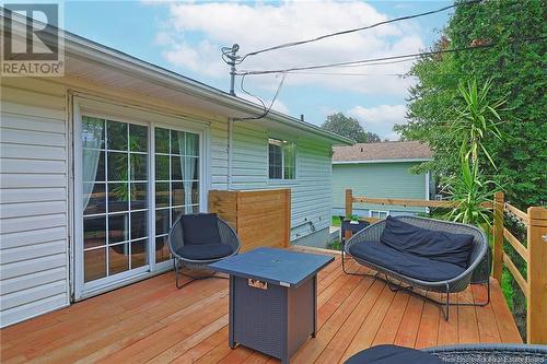 45 Walker Street, Fredericton, NB - Outdoor With Deck Patio Veranda With Exterior