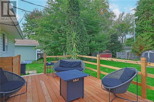 45 Walker Street, Fredericton, NB - Outdoor With Deck Patio Veranda With Exterior