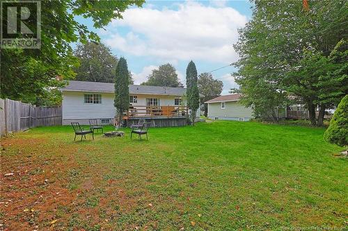 45 Walker Street, Fredericton, NB - Outdoor With Deck Patio Veranda With Backyard With Exterior