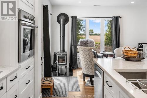 29338 Jane Road Unit# 2, Thamesville, ON - Indoor Photo Showing Kitchen With Double Sink