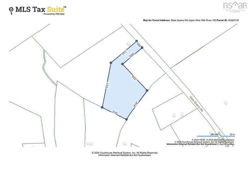 Lot 10-1 Slate Quarry Road, Upper Nine Mile River, NS 