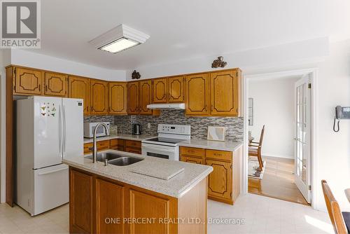 208 Josselyn Place, London, ON - Indoor Photo Showing Kitchen With Double Sink