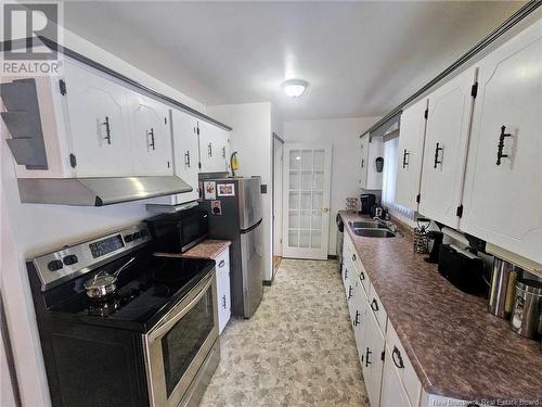 775 Coffyn Crescent, Bathurst, NB - Indoor Photo Showing Kitchen With Double Sink