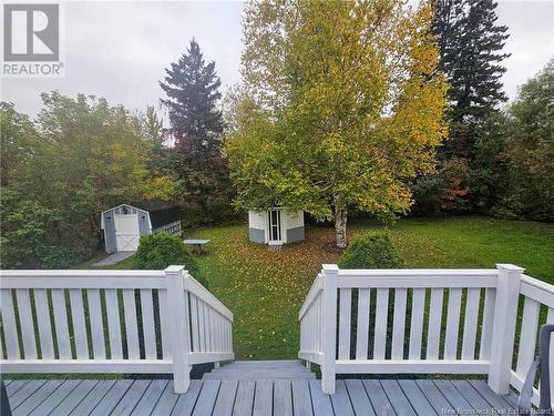 775 Coffyn Crescent, Bathurst, NB - Outdoor With Deck Patio Veranda With Backyard