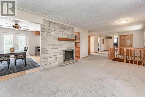 1291 Old Highway 8, Hamilton, ON - Indoor With Fireplace