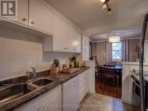 1 - 594 Durham Crescent, Woodstock, ON - Indoor Photo Showing Kitchen With Double Sink